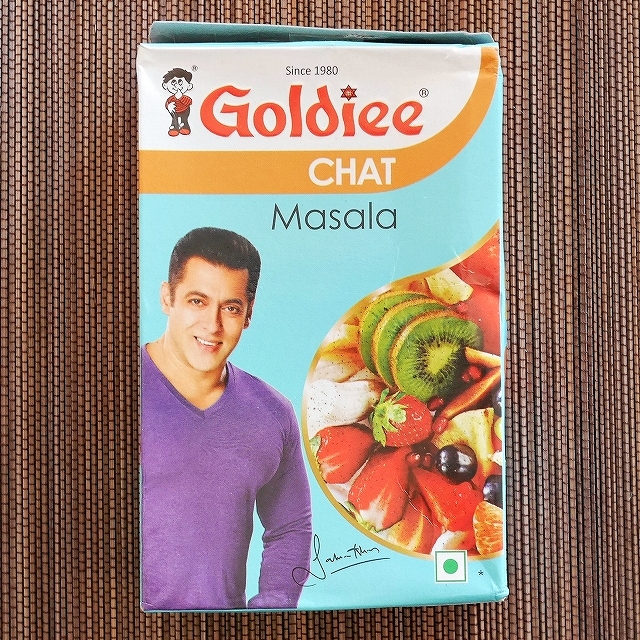 Goldiee CHAT Masala 100g　ゴールディー　チャットマサラの口コミ