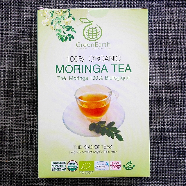 グリーンアース　100%オーガニック　モリンガティー　Green Earth MORINGA TEA 100gの口コミ