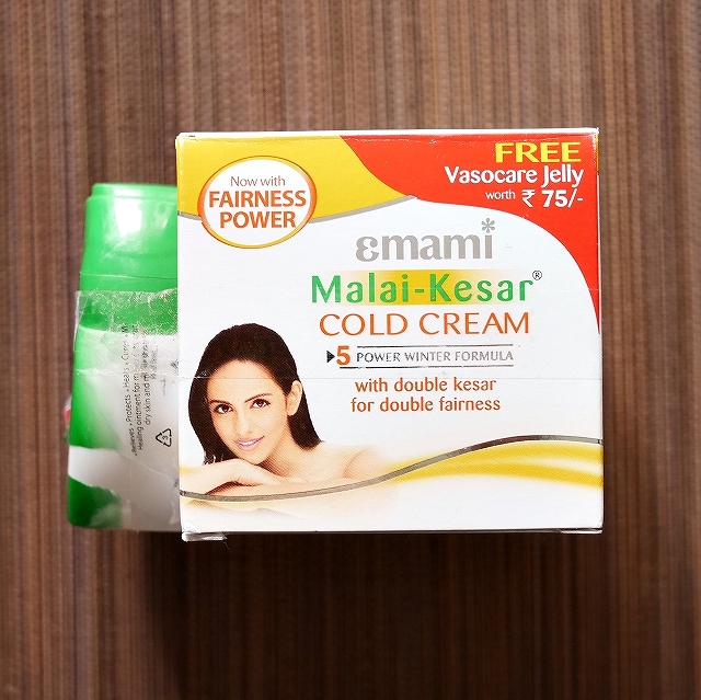 Emami Malai-Kesar Cold Cream　エマミ　マライケサルコールドクリーム　100mlの口コミ