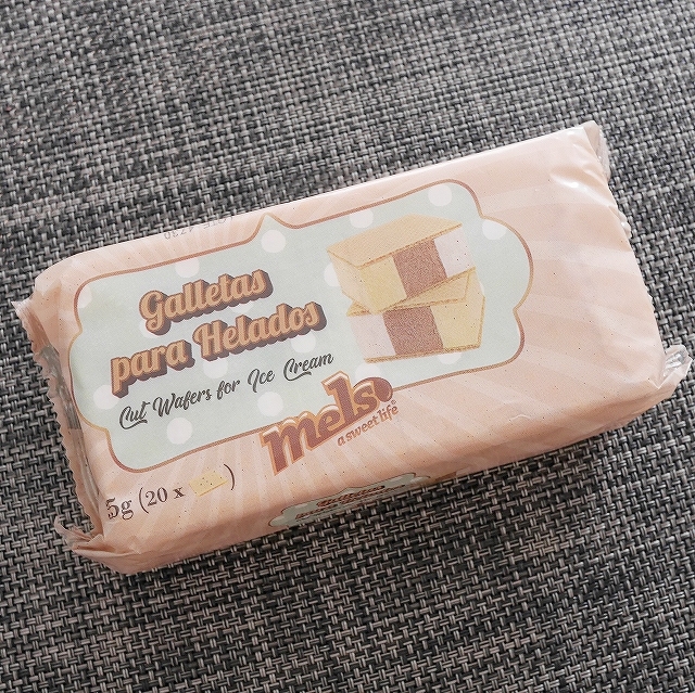 galletas para Helados mels　メルス　アイスクリームクッキーの口コミ