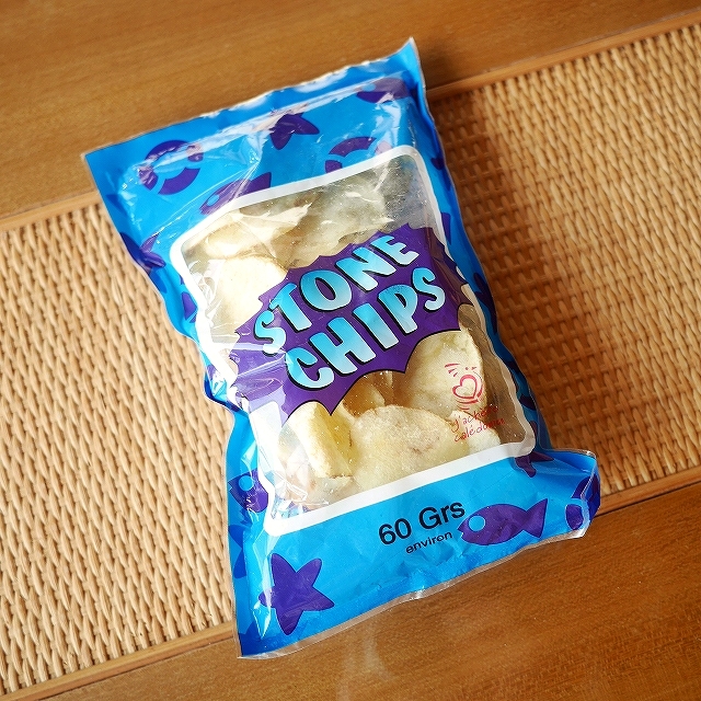 STONE CHIPS　ストーンチップス　ポテトチップス　60gの口コミ