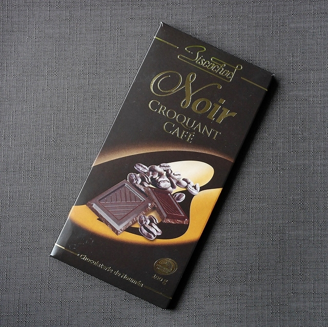 Biscochoc Noir CROQUANT CAFÉ　ビスコショック　ノワール　コーヒーチップ入りダークチョコレートの口コミ