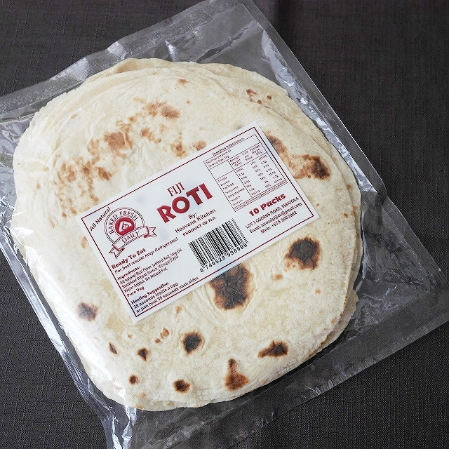 FIJI ROTI By Heavens Kitchen　フィジーロティ　ヘブンズキッチン　10枚入りの口コミ