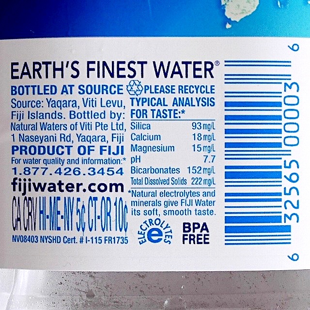 フィジーウォーター　1.5L　1500ml　FIJI WATER　ミネラルウォーター　水の口コミ