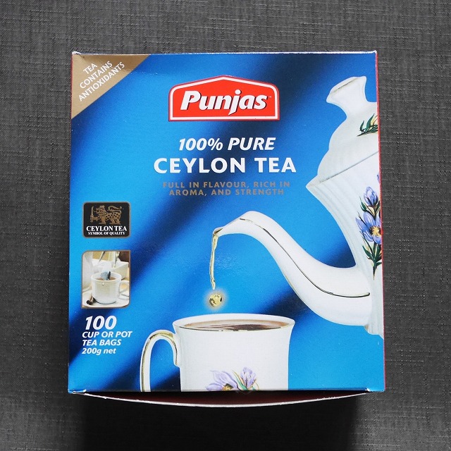 Punjas 100% PURE CEYLON TEA　セイロンティー　ティーバッグ　100個の口コミ