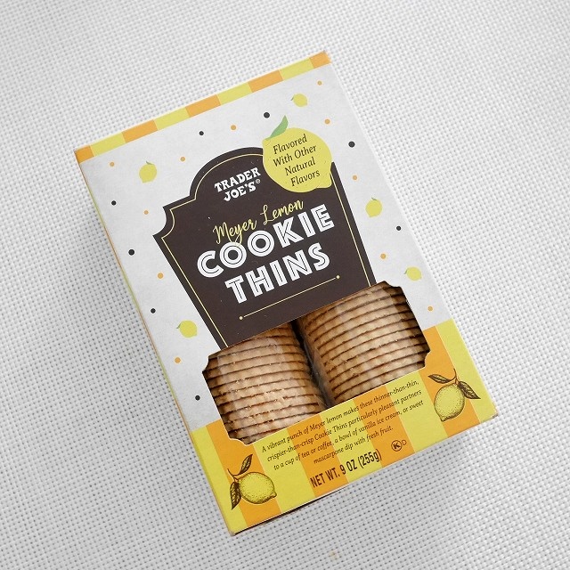 トレーダージョーズ　マイヤーレモンクッキーシンズ　Meyer Lemon COOKIE THINSの口コミ