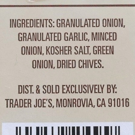 トレーダージョーズ　オニオンソルト　Trader Joe's Onion Saltの口コミ