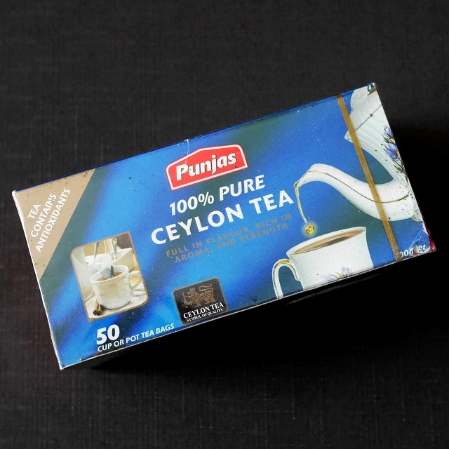 Punjas 100% PURE CEYLON TEA　セイロンティー　ティーバッグ　50個の口コミ