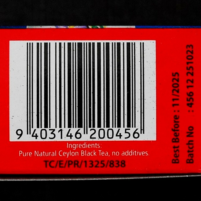 Punjas 100% PURE CEYLON TEA　セイロンティー　ティーバッグ　25個の口コミ