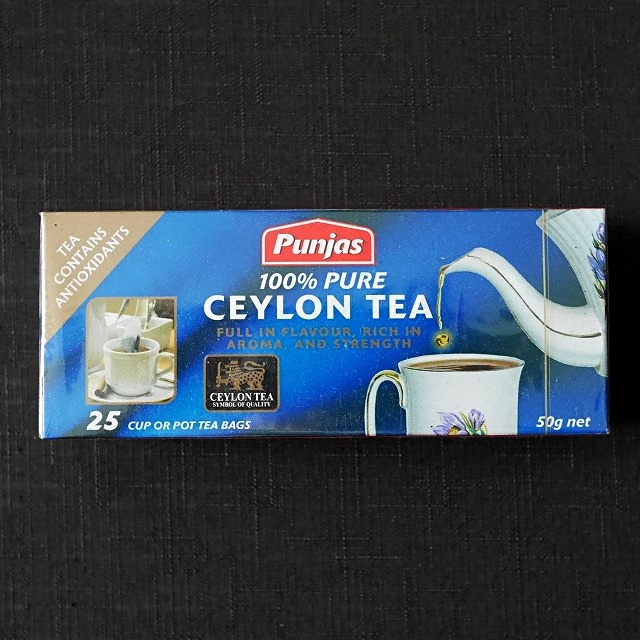 Punjas 100% PURE CEYLON TEA　セイロンティー　ティーバッグ　25個の口コミ