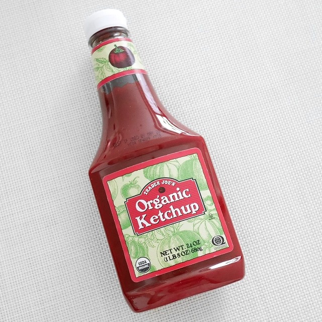 トレーダージョーズ　オーガニックケチャップ　Trader Joe's Organic Ketchup 680gの口コミ