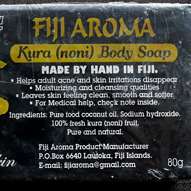 FIJI AROMA Kura (noni) Body Soap　フィジーアロマ　ノニボディソープ　クラボディソープの口コミ