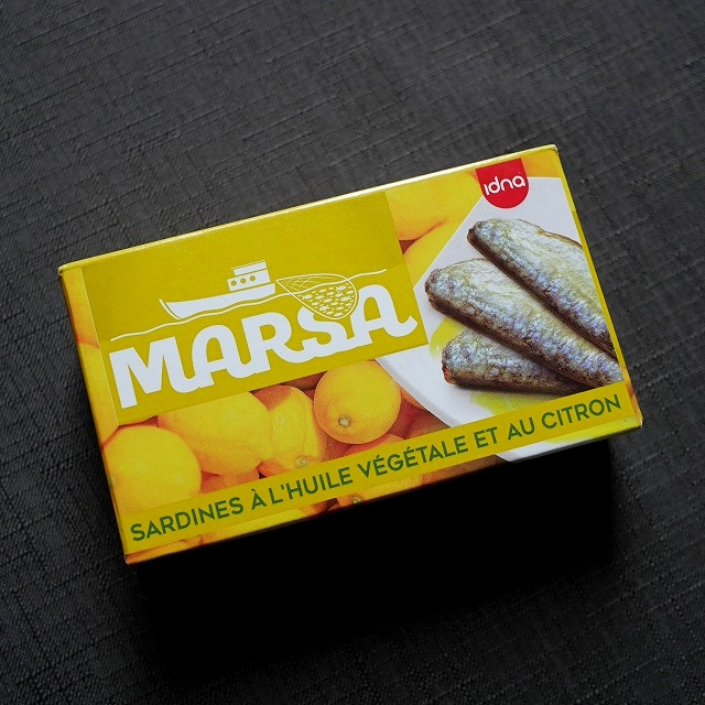 idnafood MARSA Sardines　植物オイル漬けイワシ缶　レモン風味　オイルサーディンの口コミ