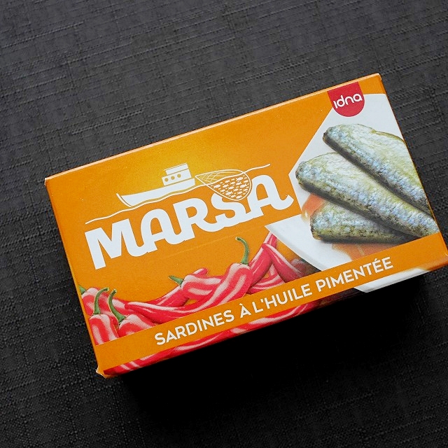 idnafood MARSA Sardines　スパイシーオイル漬けイワシ缶　オイルサーディンの口コミ