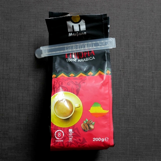 Marjane cafe moulu ETHIOPIA　マルジャン　エチオピア　100%アラビカ　コーヒー　粉　200gの口コミ