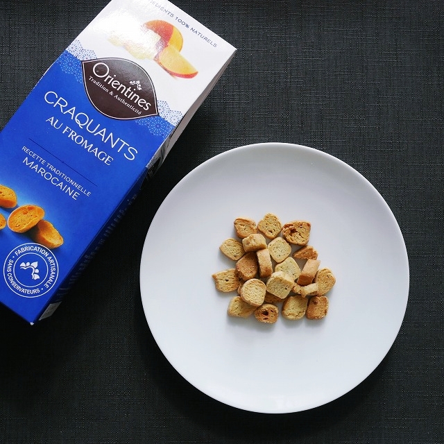 orientines チーズクッキー モロッコ CRAQUANTS AU FROMAGE MAROCAINEの口コミ