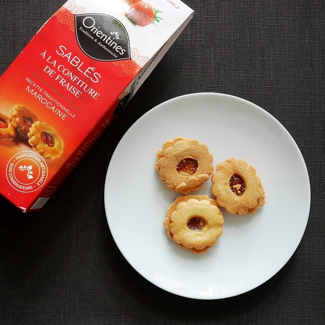 orientines いちごコンフィチュールサブレ モロッコ SABLES FRAISE MAROCAINEの口コミ