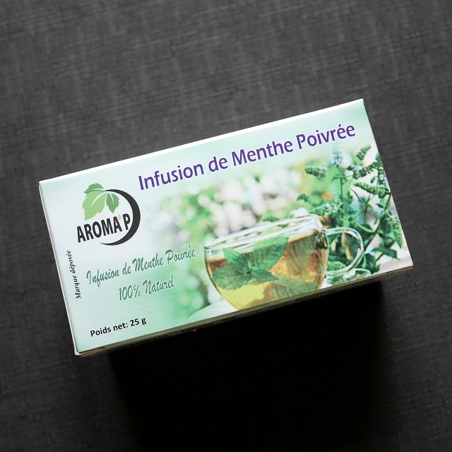AROMA P Infusion de Menthe Poivrée　ペパーミントティー　ティーバッグの口コミ