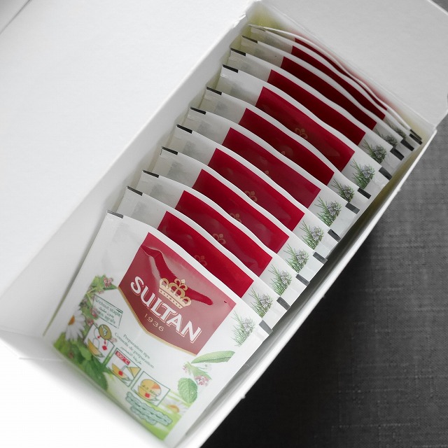 スルタン　ピュアミント　ミントティー　ティーバッグ　20袋入り　SULTAN Pure Mintの口コミ