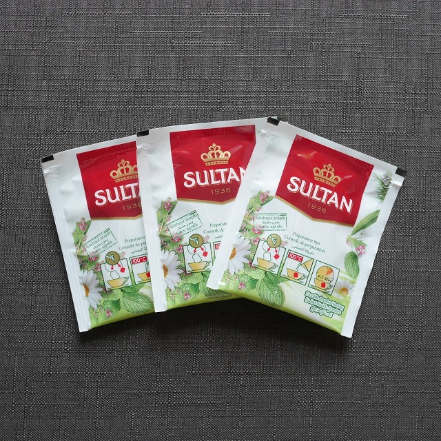 スルタン　ピュアミント　ミントティー　ティーバッグ　20袋入り　SULTAN Pure Mintの口コミ