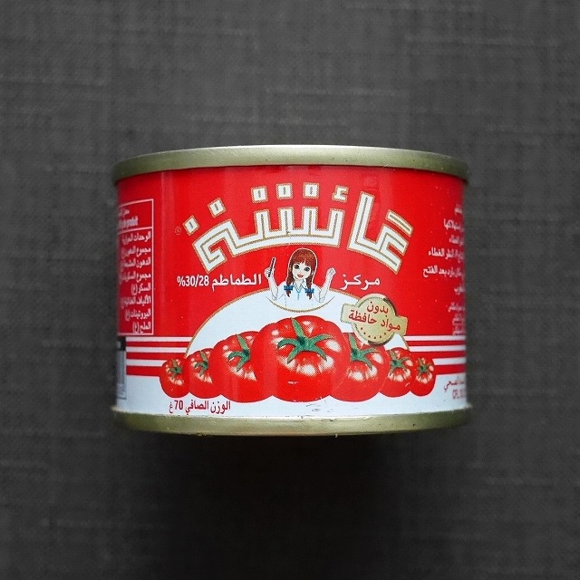 AICHA DOUBLE CONCENTRE DE TOMATES　アイシャ　２倍濃縮トマトペースト　70g　缶入りの口コミ
