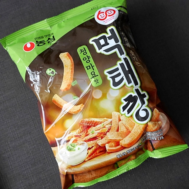 農心　モクテカン　青唐辛子マヨ味　60gの口コミ