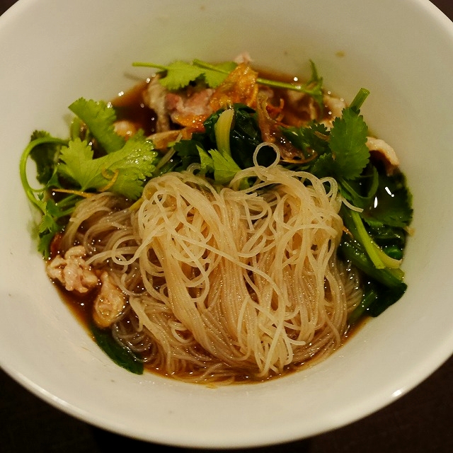 山喜屋　詹麺　葱　紅葱猪油湯炊粉　ビーフンヌードル　シャロットライスヌードルスープ　３人分の口コミ