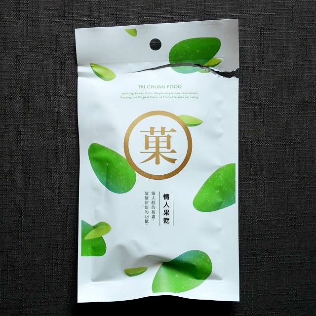 TAI CHUAN FOOD　菓　情人果乾　ドライ青マンゴー　35g　ドライマンゴーの口コミ