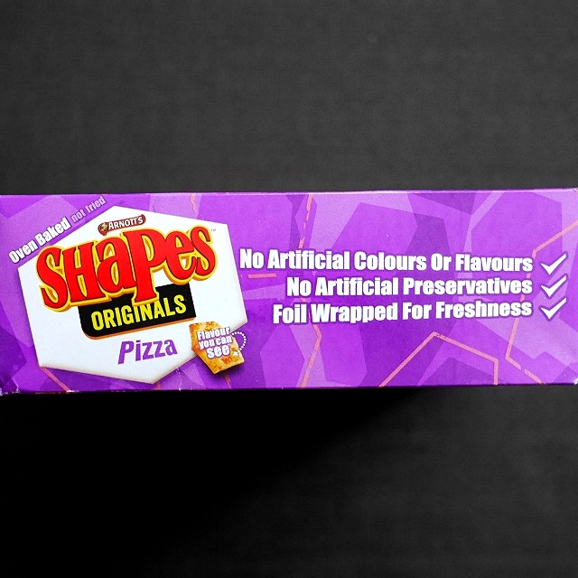 アーノッツ　シェイプス　オリジナル　ピザ味　スナック　ARNOTT'S Shapes ORIGINALS Pizzaの口コミ
