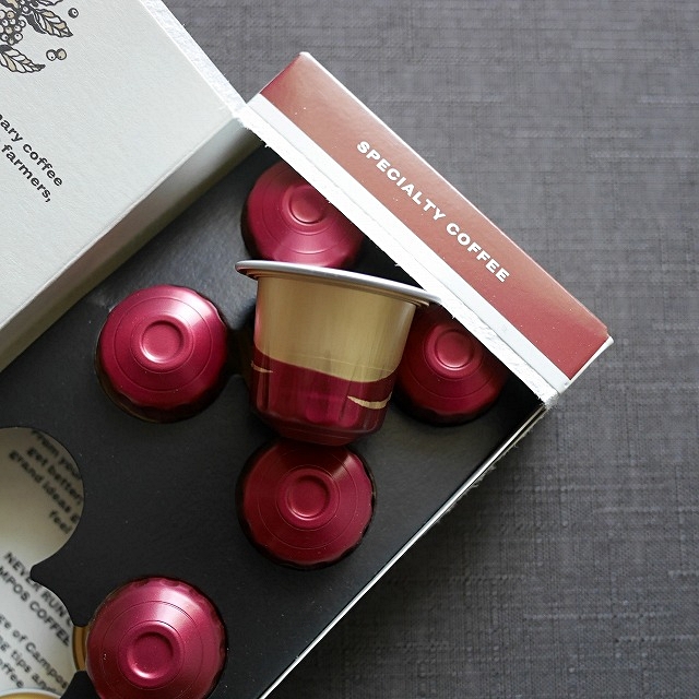 カンポスコーヒー　キングストリート　10カプセル　Campos KING STの口コミ