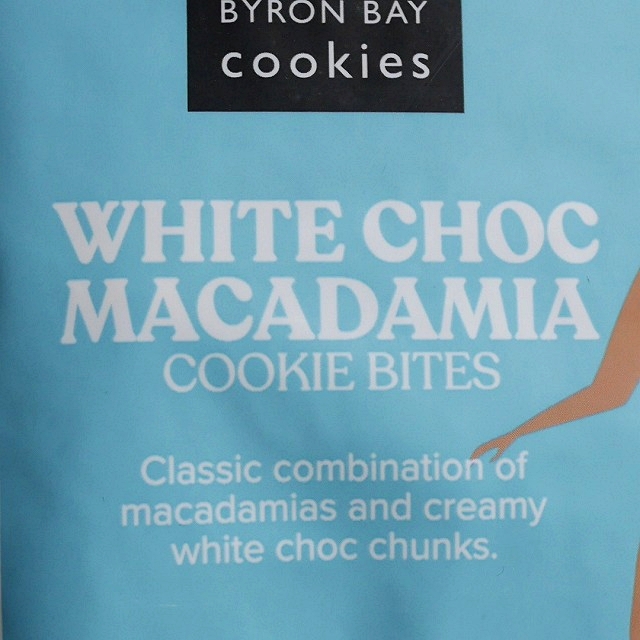 バイロンベイクッキー　ホワイトチョコマカダミア　BYRON BAY cookies WHITE CHOC 100gの口コミ
