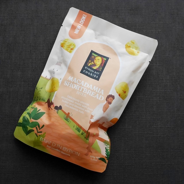 バイロンベイクッキー　マカダミアショートブレッド　BYRON BAY cookies SHORTBREAD 100gの口コミ