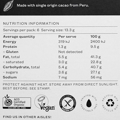 パナオーガニック　アーモンドラズベリーチョコレート　PANA ORGANIC Almond Raspberryの口コミ