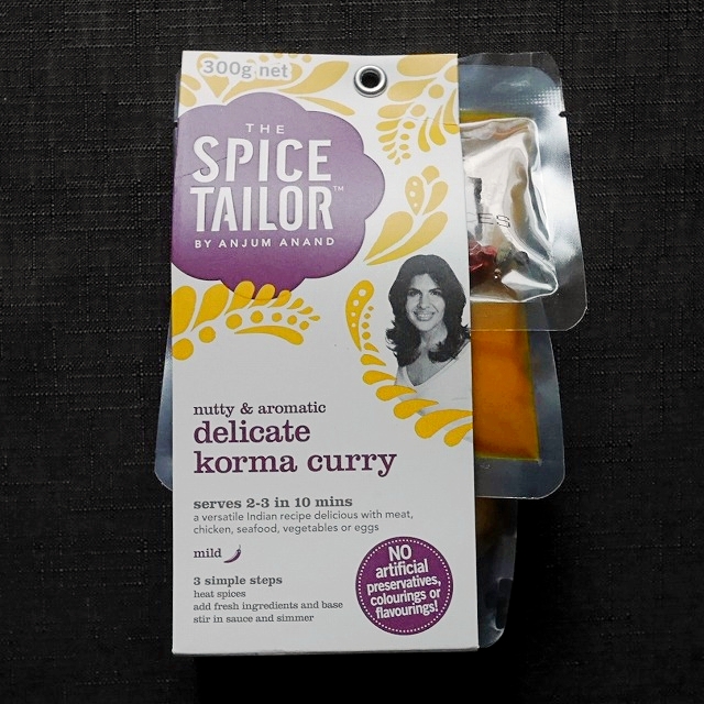 スパイステイラー　デリケートコルマカレー　The Spice Tailor delicate korma curryの口コミ