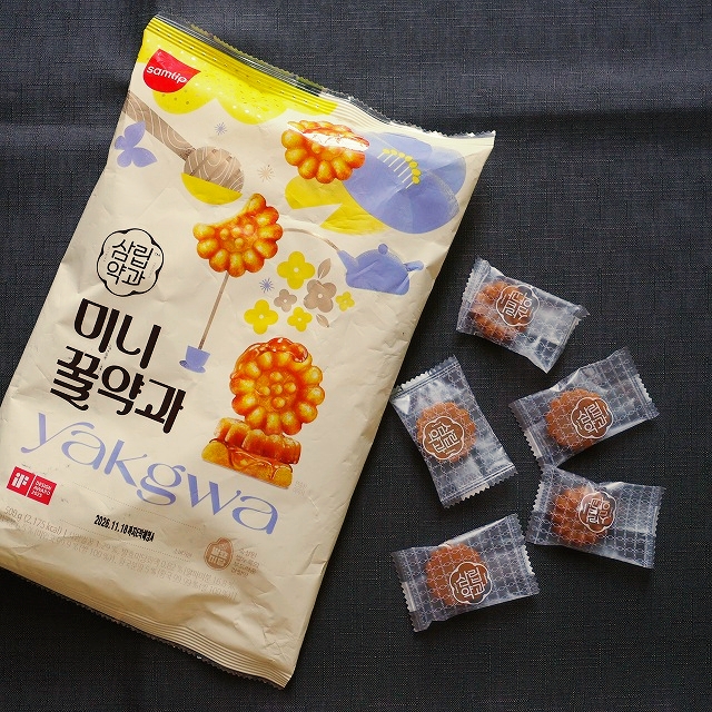 samlip　サムリプ　ミニはちみつ薬菓　ミニ薬菓　ハニーヤッカ　yakgwa　500gの口コミ