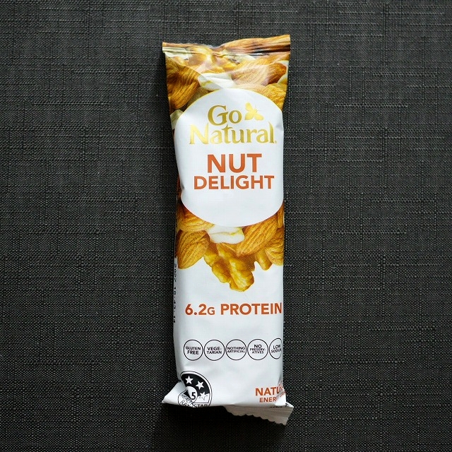 ゴーナチュラル　ナッツディライト　6.2gプロテイン　ナッツバー　Go Natural NUT DELIGHTの口コミ