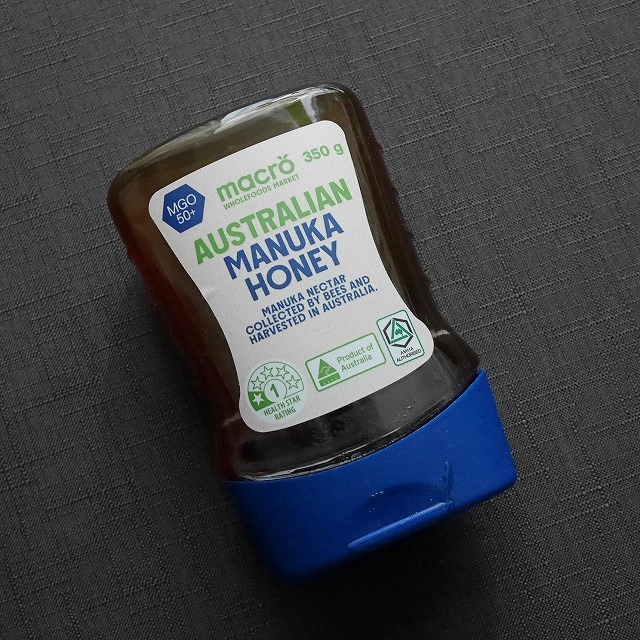 マクロ　オーストラリアンマヌカハニー　350g　MGO50+ macro AUSTRALIAN MANUKA HONEYの口コミ