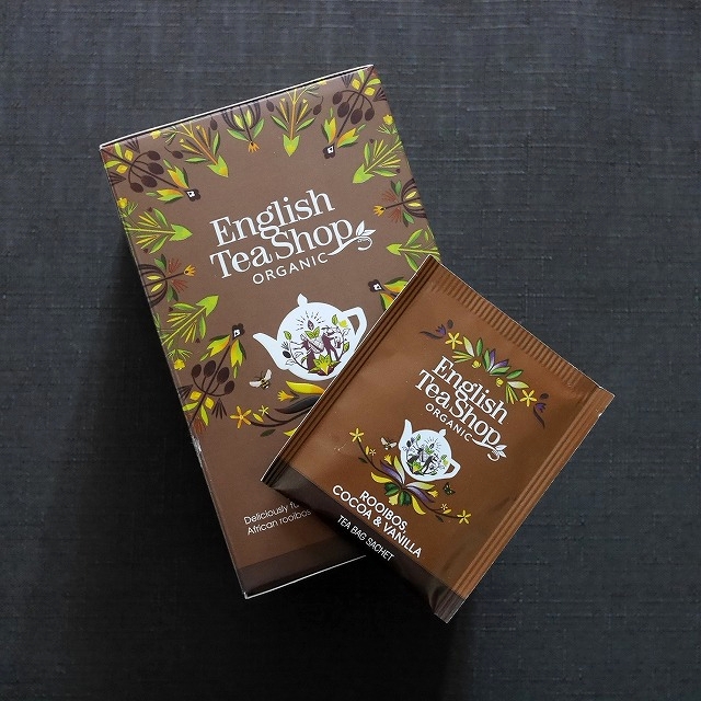 イングリッシュティーショップ　ルイボスココア＆バニラ　ティーバッグルイボスティー　English Tea Shopの口コミ