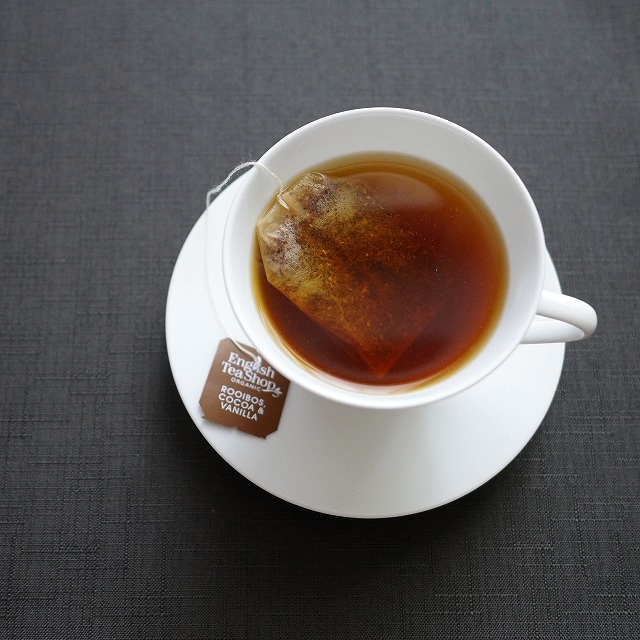 イングリッシュティーショップ　ルイボスココア＆バニラ　ティーバッグルイボスティー　English Tea Shopの口コミ