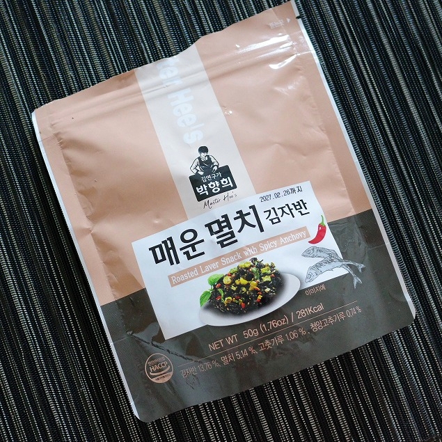 パクヒャンヒ海苔　キムジャバン　辛いアンチョビ味　じゃこ　韓国のりふりかけの口コミ